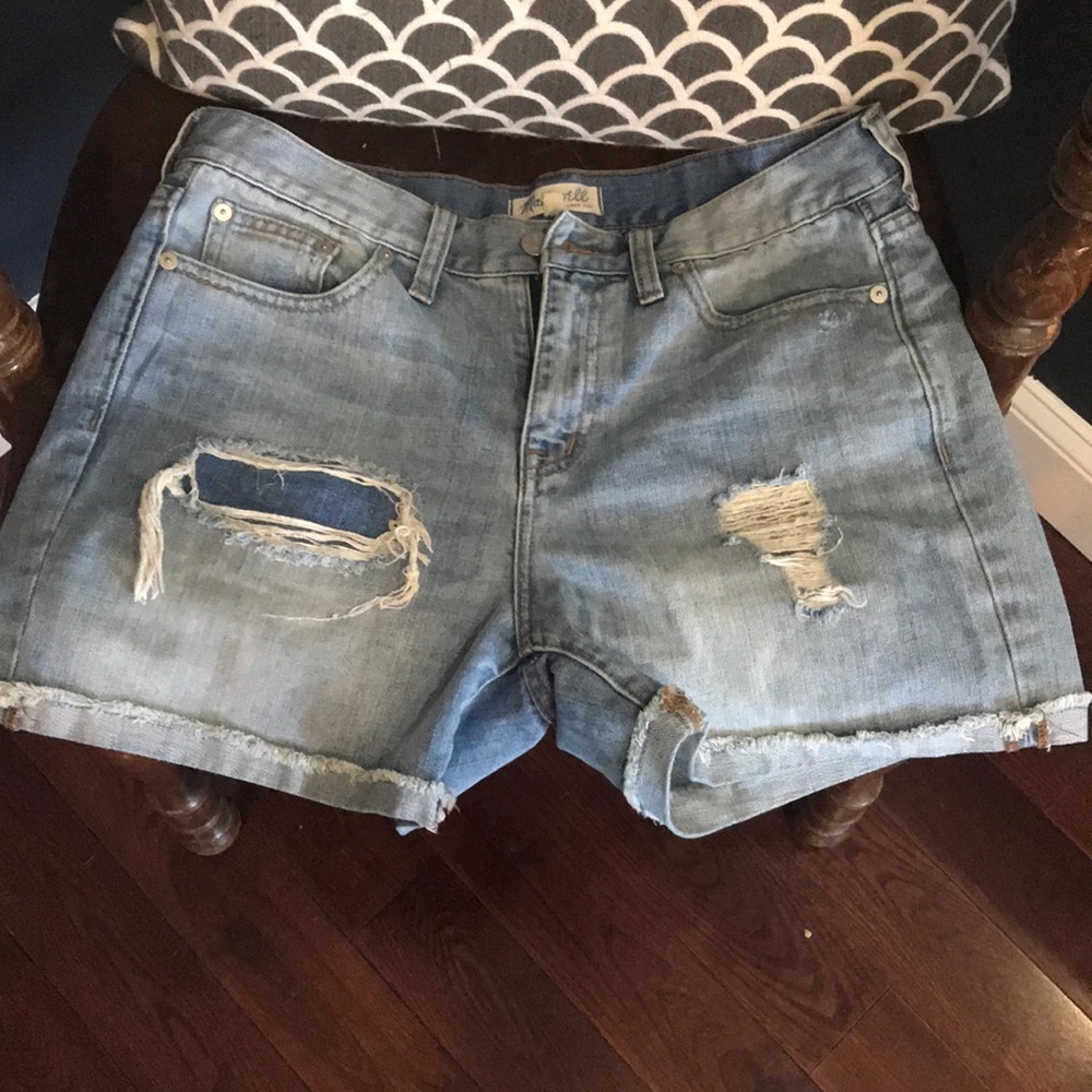 Madewell jean shorts